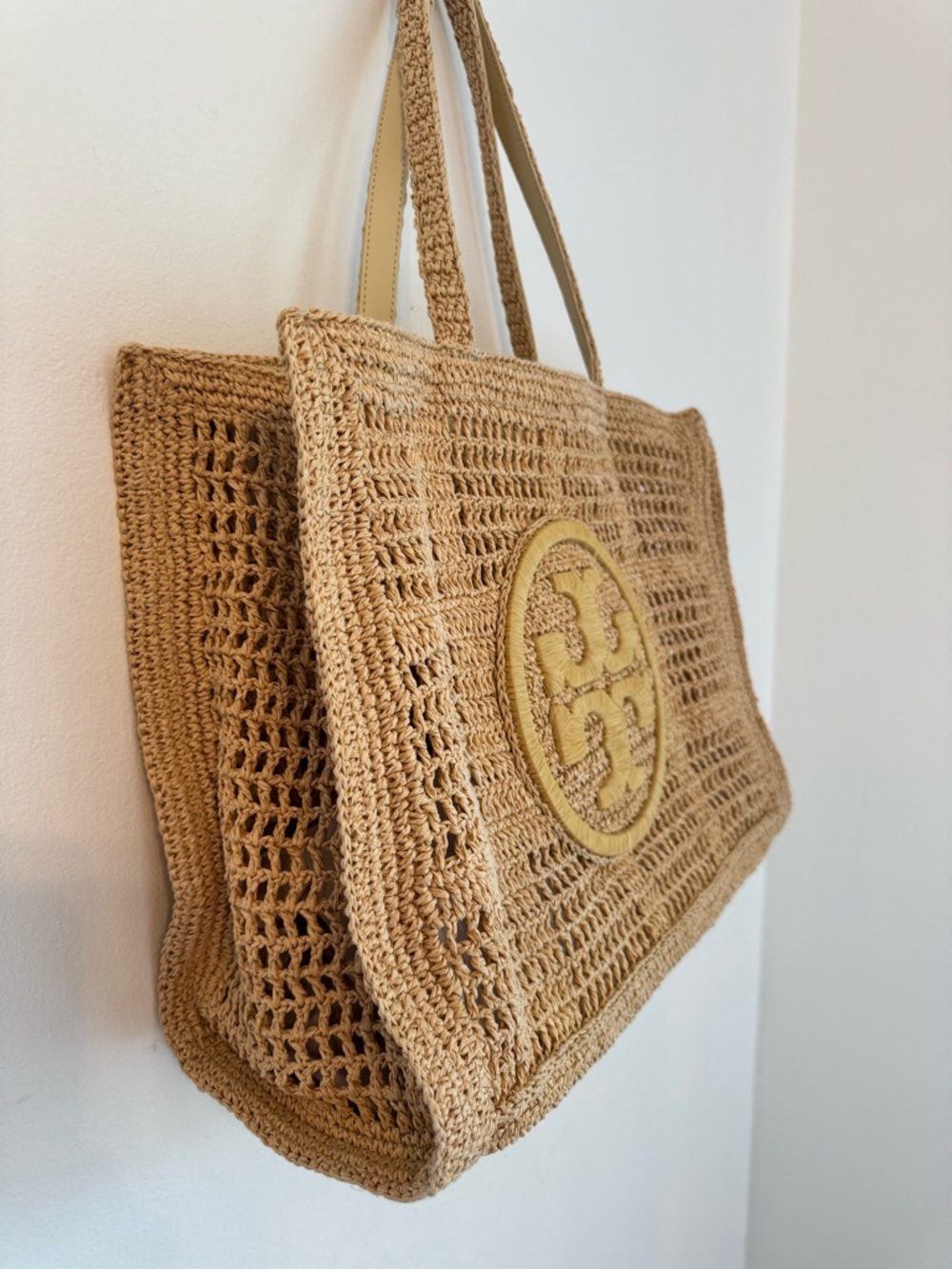 Tory Burch Ella Hand Crocheted Large Tote - Picture 3 of 4